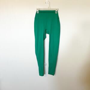 Set active green leggings size xs